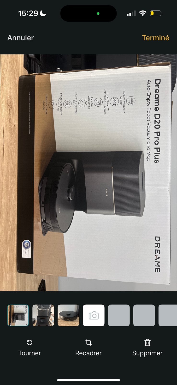 Dreame D20 Pro Plus, Elektronische apparatuur, Ophalen of Verzenden, Stofzak, Dreame