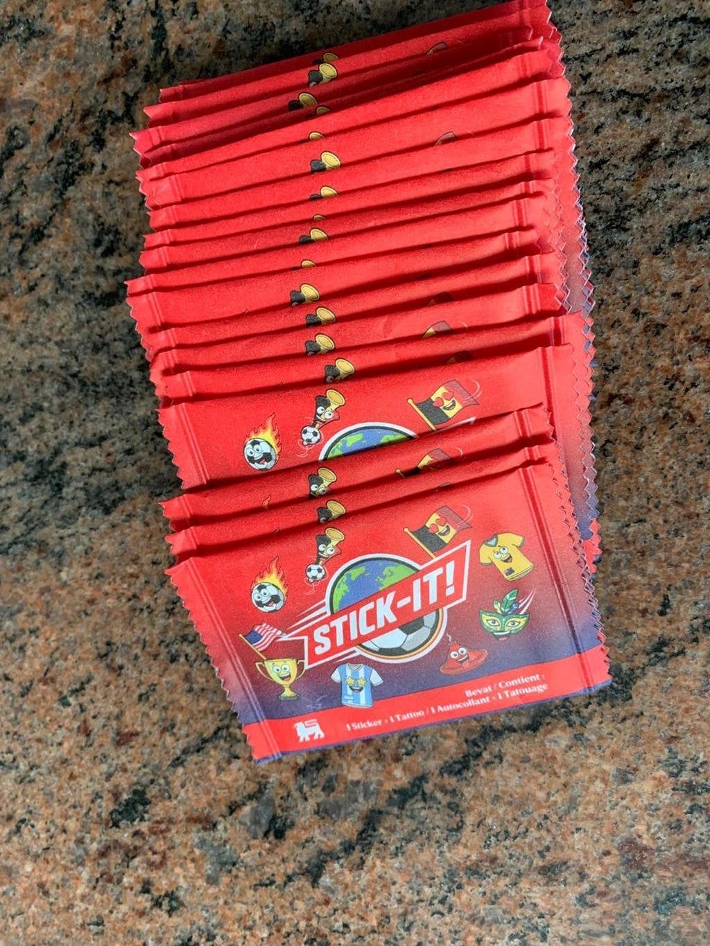 20 voetbal stickers Delhaize, Enlèvement ou Envoi, Neuf