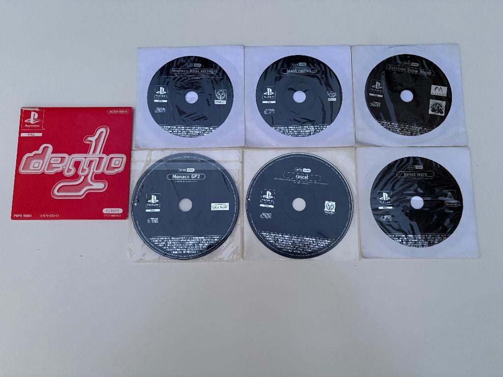 LOT DE 7 DEMO PS1, Enlèvement ou Envoi, Utilisé