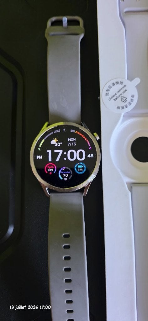 Xiaomi Watch S5, Xiaomi, Ophalen of Verzenden, Zo goed als nieuw, Grijs