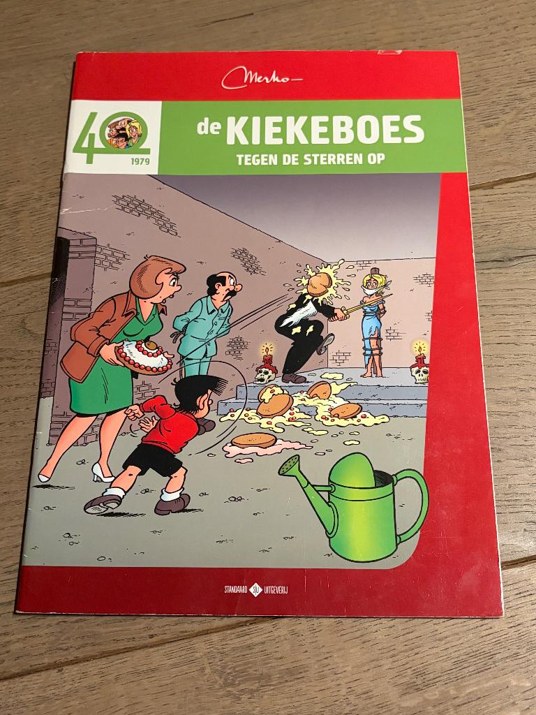 De Kiekeboes - Tegen de sterren op, Eén stripboek, Ophalen of Verzenden, Gelezen, Merho