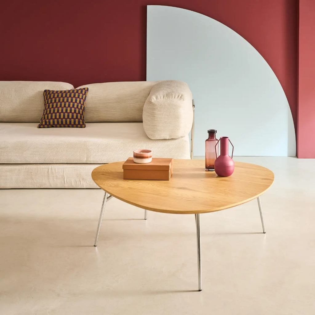 Salontafel Ezia, Huis en Inrichting, Tafels | Salontafels, Ophalen, 50 tot 100 cm, Nieuw, 50 tot 100 cm