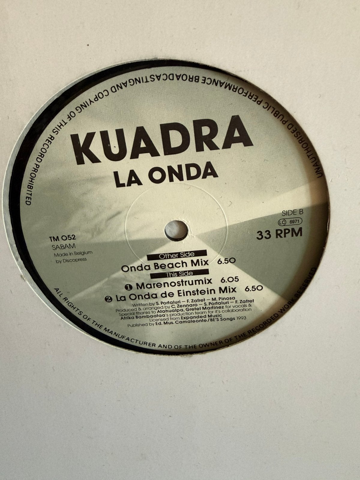 La Onda, Cd's en Dvd's, LP, House, Originele persing, Ophalen of Verzenden