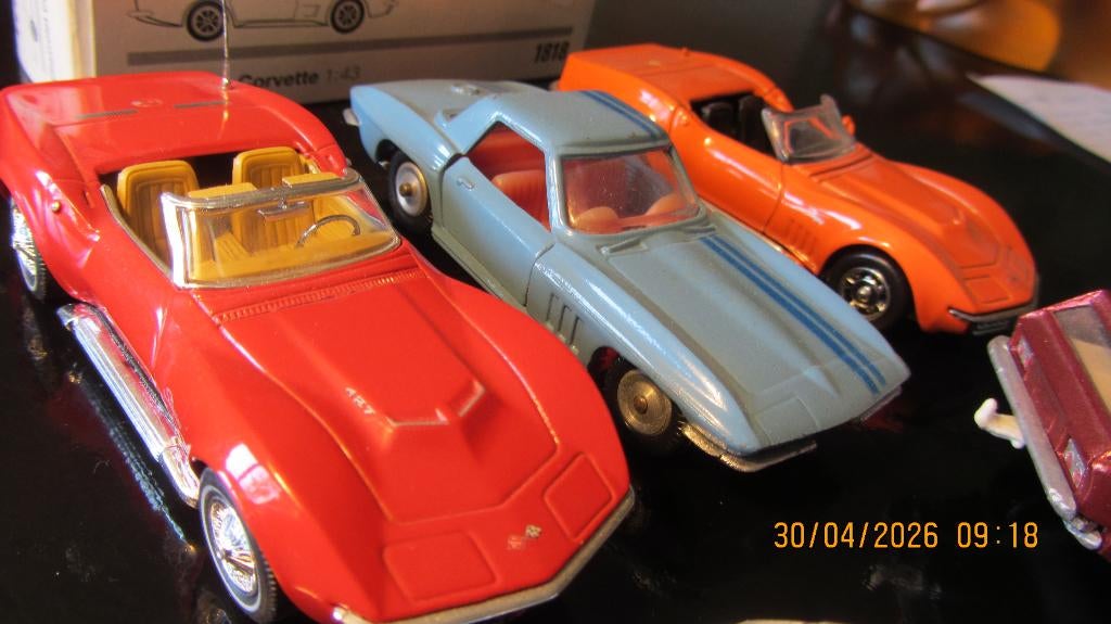 Corvette miniature, Enlèvement ou Envoi, Comme neuf, Voiture, Autres marques