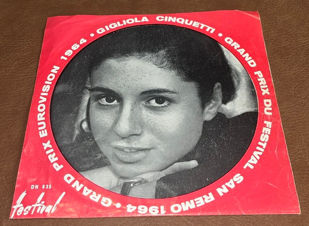 Gigliola Cinquetti ‎– Non Ho L'Età - 7” vinyl single - BE, CD & DVD, Enlèvement ou Envoi, Utilisé, Single