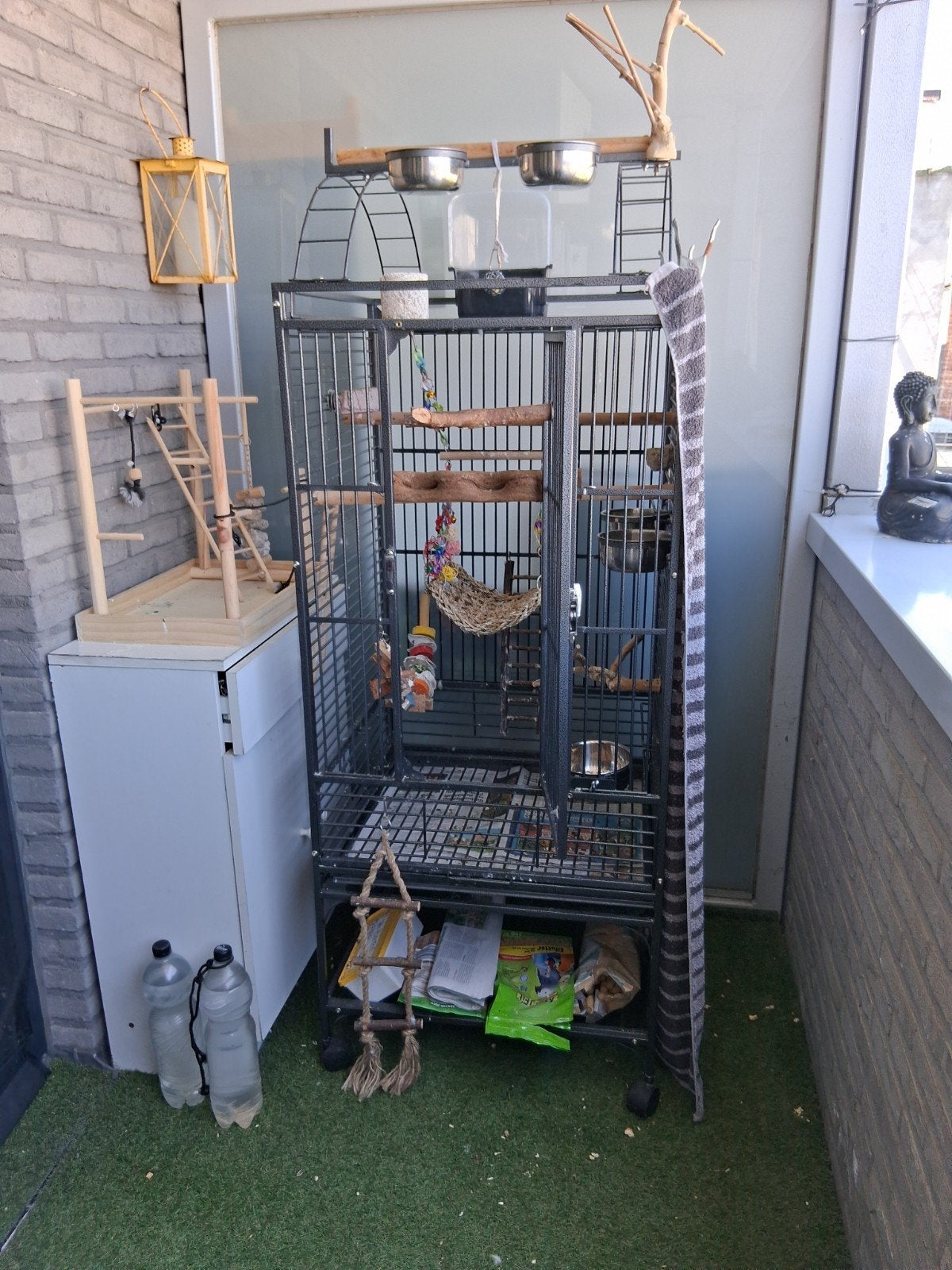 Vogelkooi te koop in deurne Antwerpen, Enlèvement, Cage à oiseaux