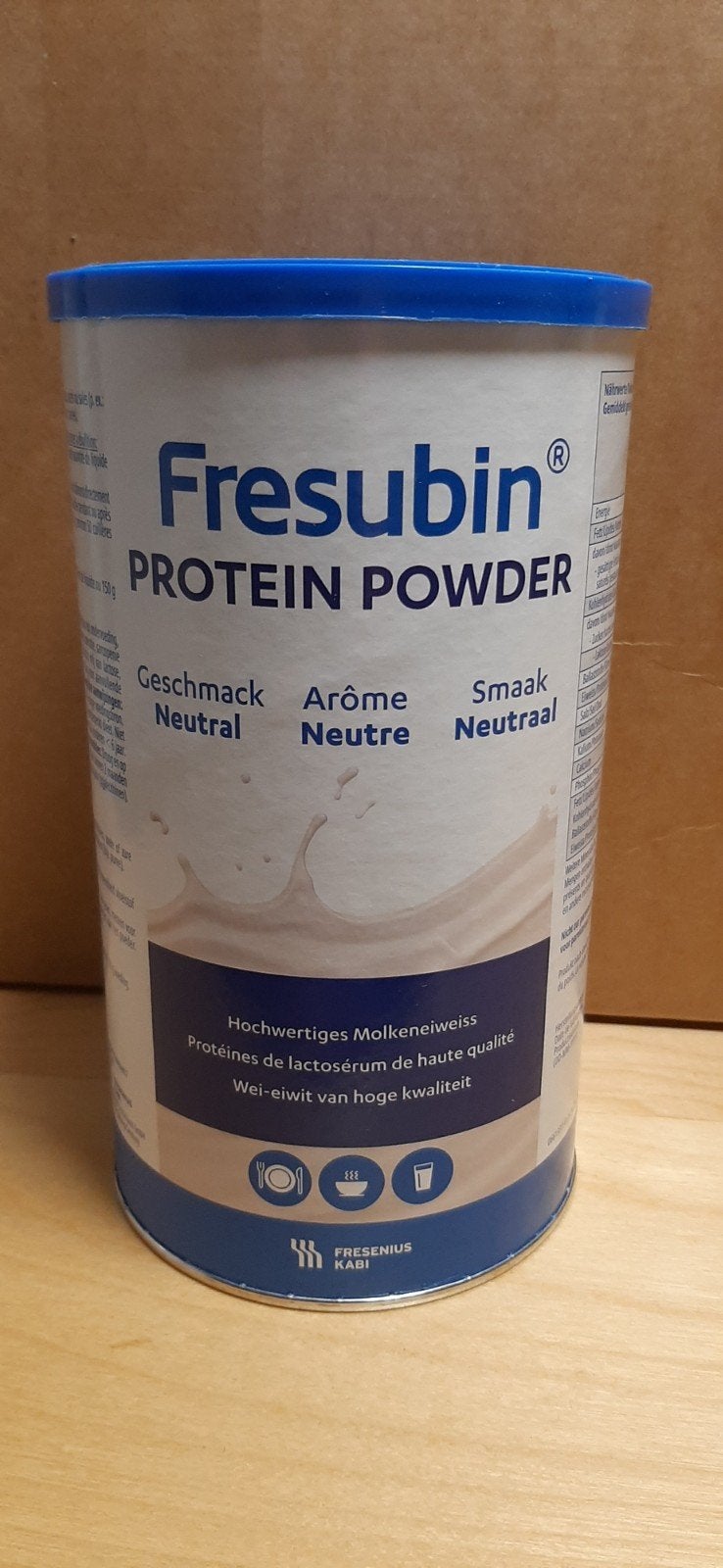 Lot de protéines Fresubin, Ophalen