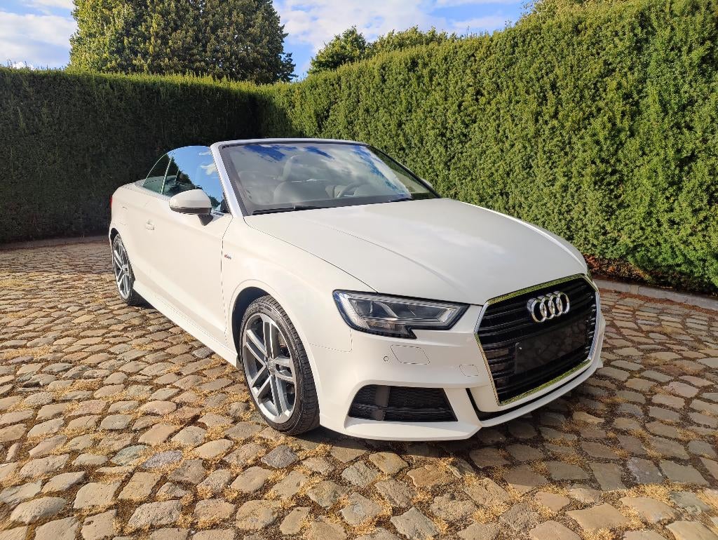 Audi A3 1.5 TFSI Cabriolet S tronic Sport S-line, Achat, Entreprise, Cabriolet, Carnet d'entretien
