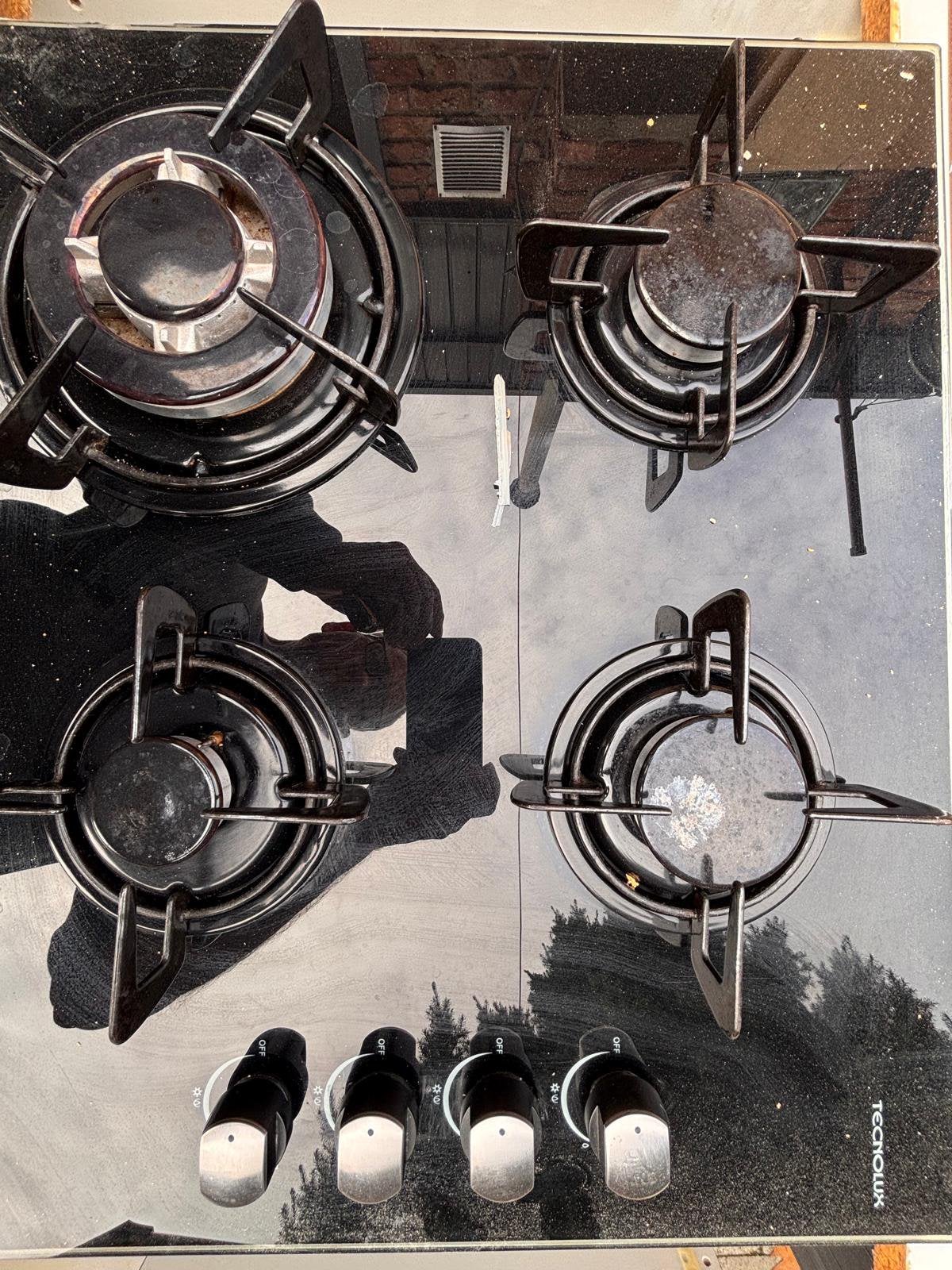 Tecnolux gaskookplaat, Enlèvement, Utilisé, 4 zones de cuisson