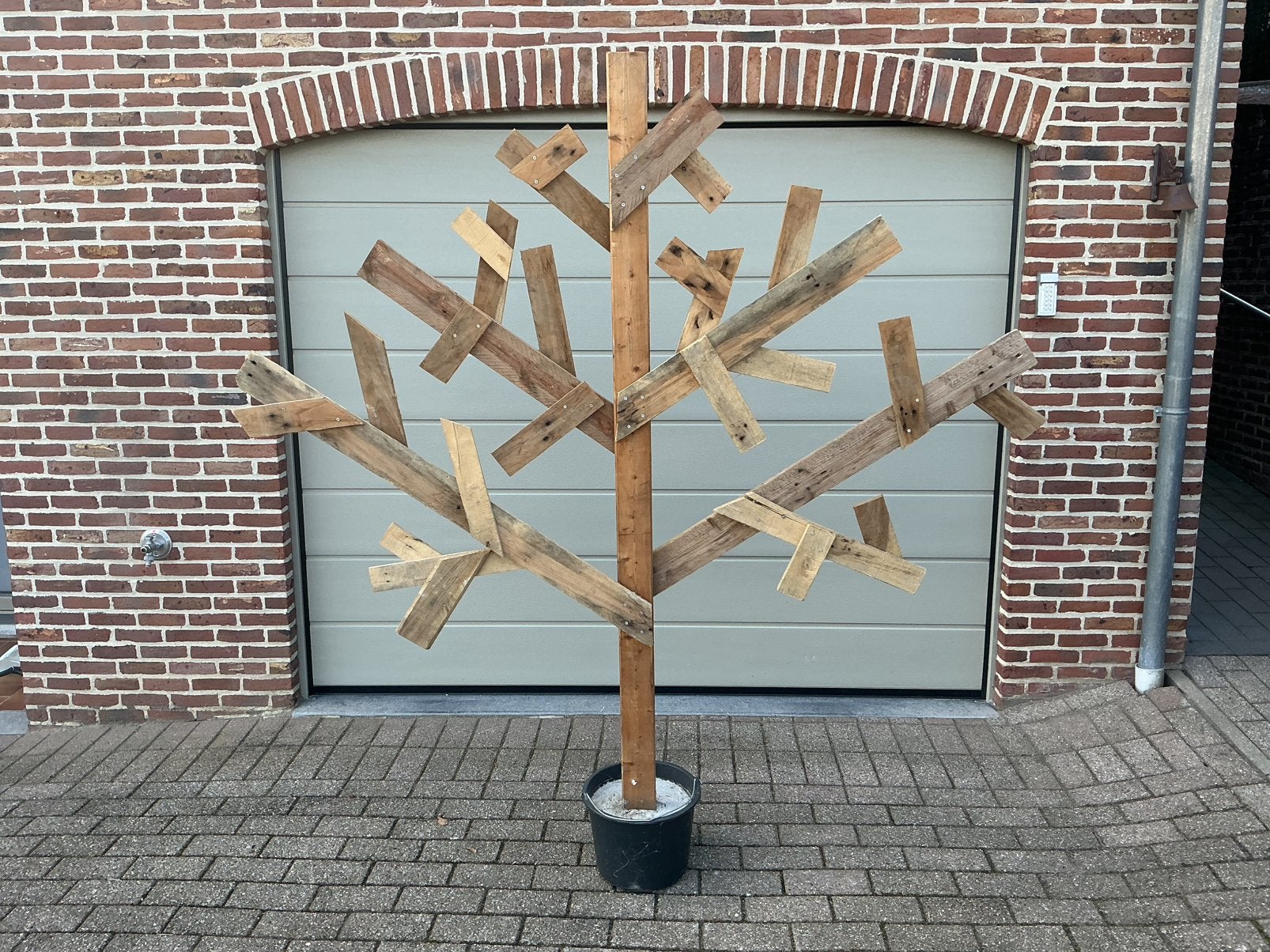 Houten kerstboom, Ophalen, Zo goed als nieuw