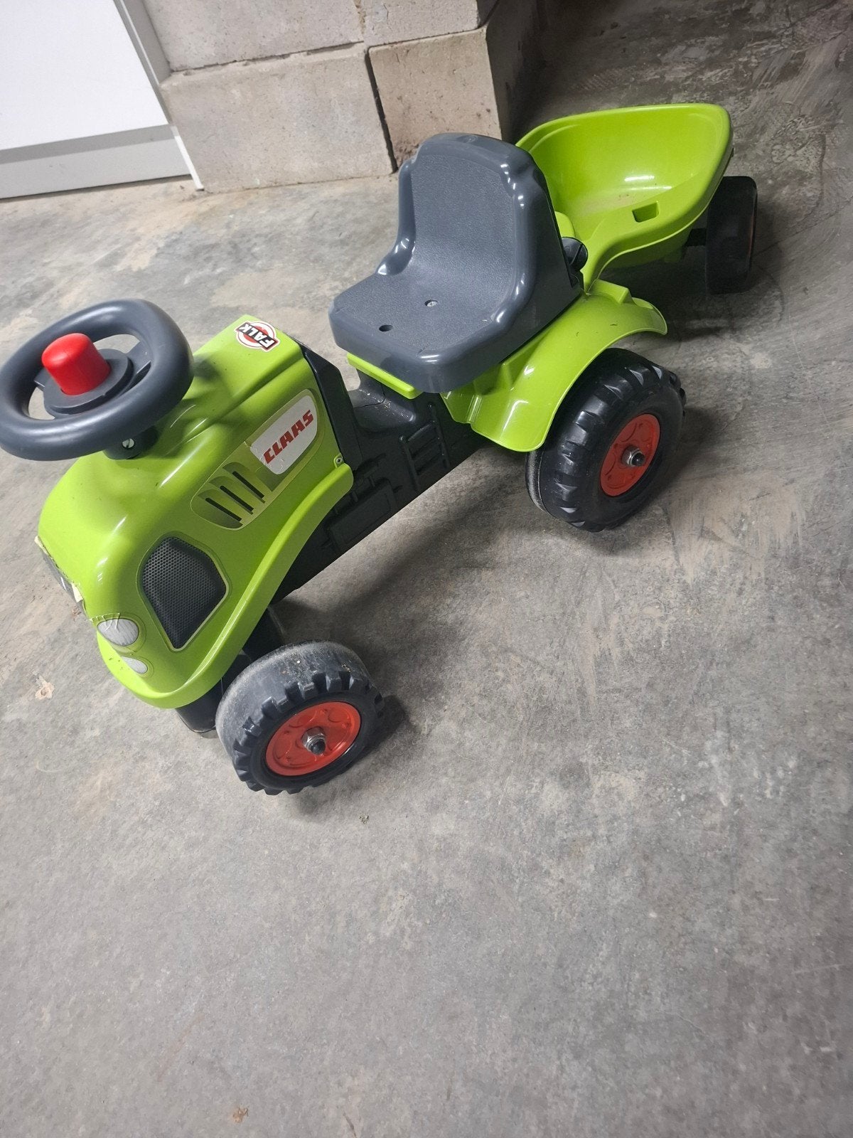 kindertractor FALK, Enlèvement, Utilisé