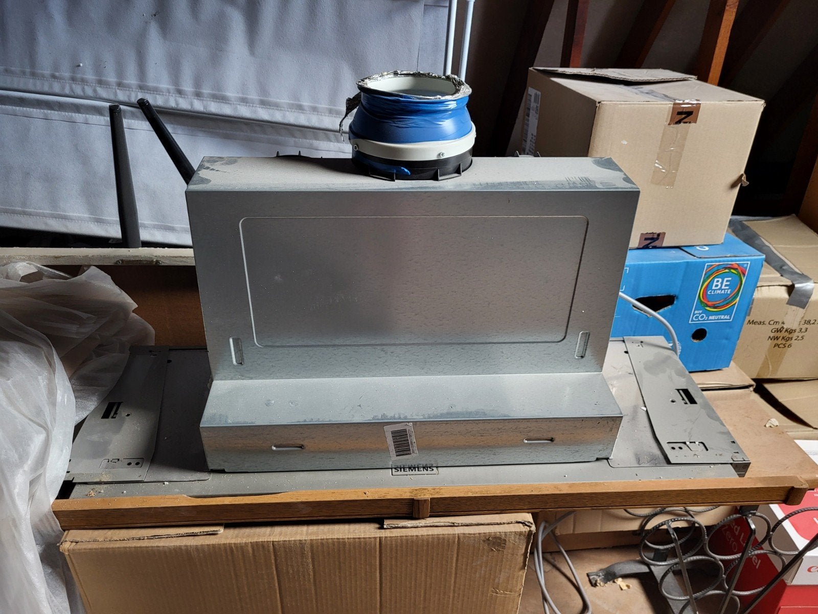 Uitschuifbare dampkap Siemens, Elektronische apparatuur, Ophalen