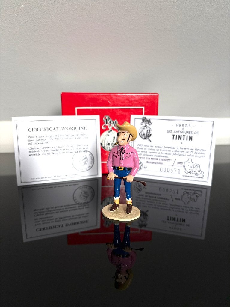 Rastapopoulos (Ref 4555) BC (Tintin), Enlèvement ou Envoi, Tintin, Comme neuf, Statue ou Figurine