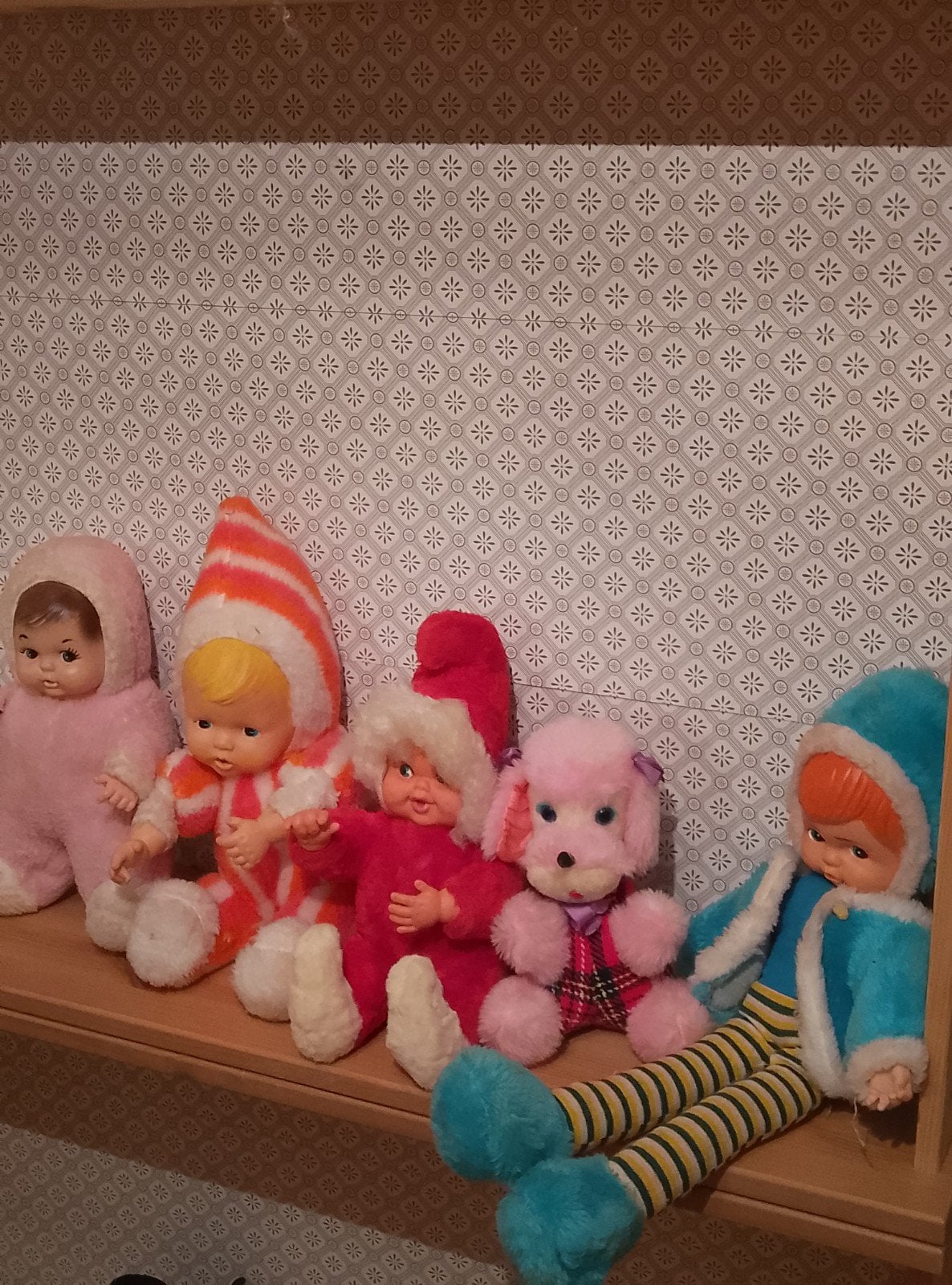 vintage poppen, jaren 70, Ophalen