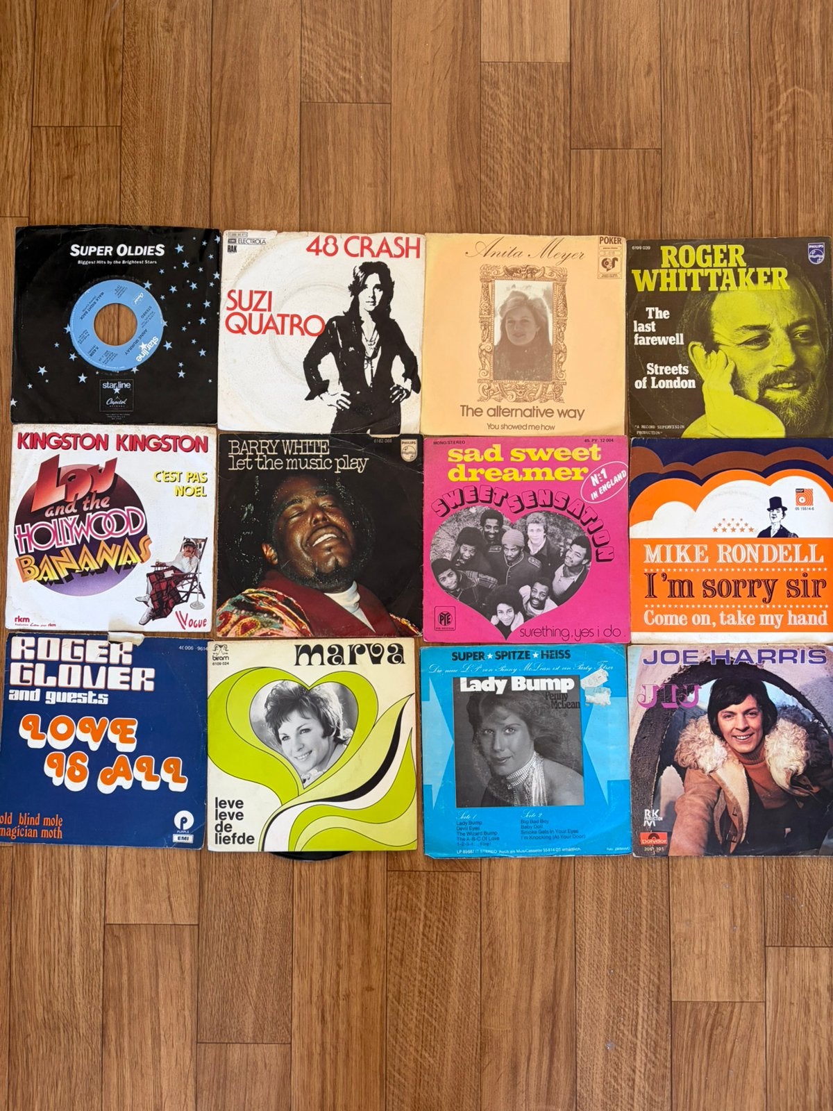 Lot kleine LP’s/ vinyl, Cd's en Dvd's, Ophalen, Gebruikt, LP