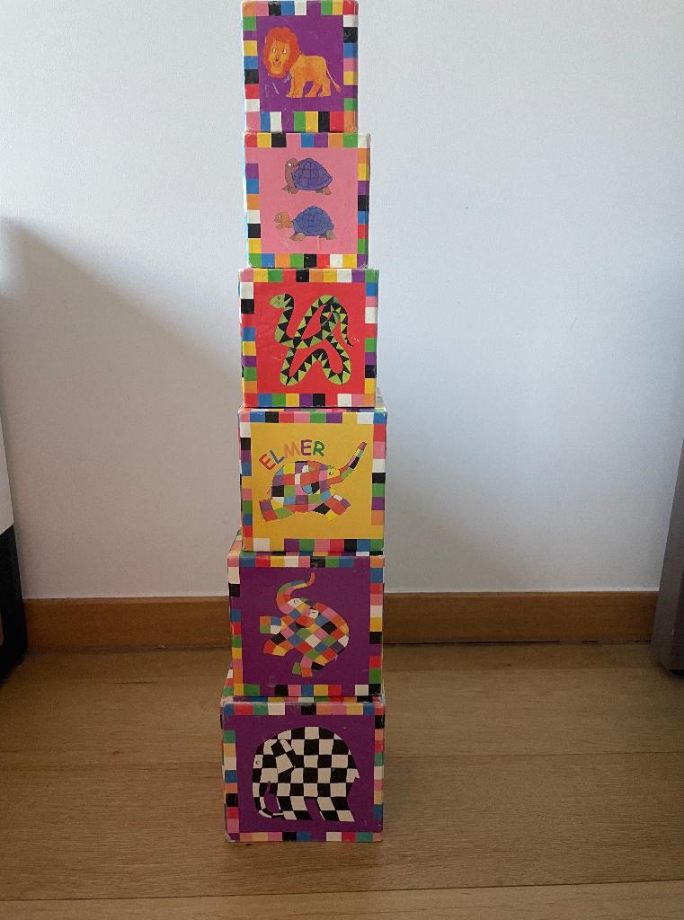“Janod” cubes de jeu, Enlèvement, Moins de 10 pièces, Utilisé, 6 mois à 2 ans