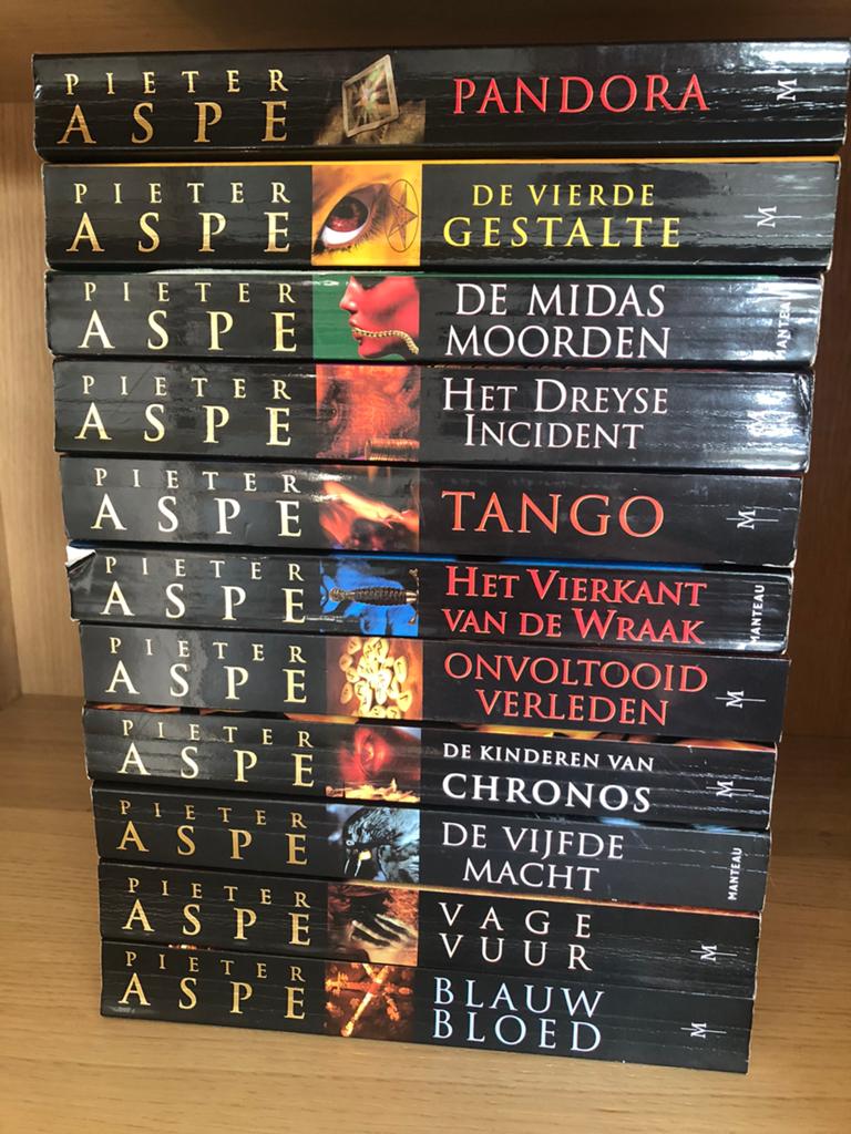 Set van 11 Pieter Aspe romans, Boeken, Ophalen, Gelezen, België