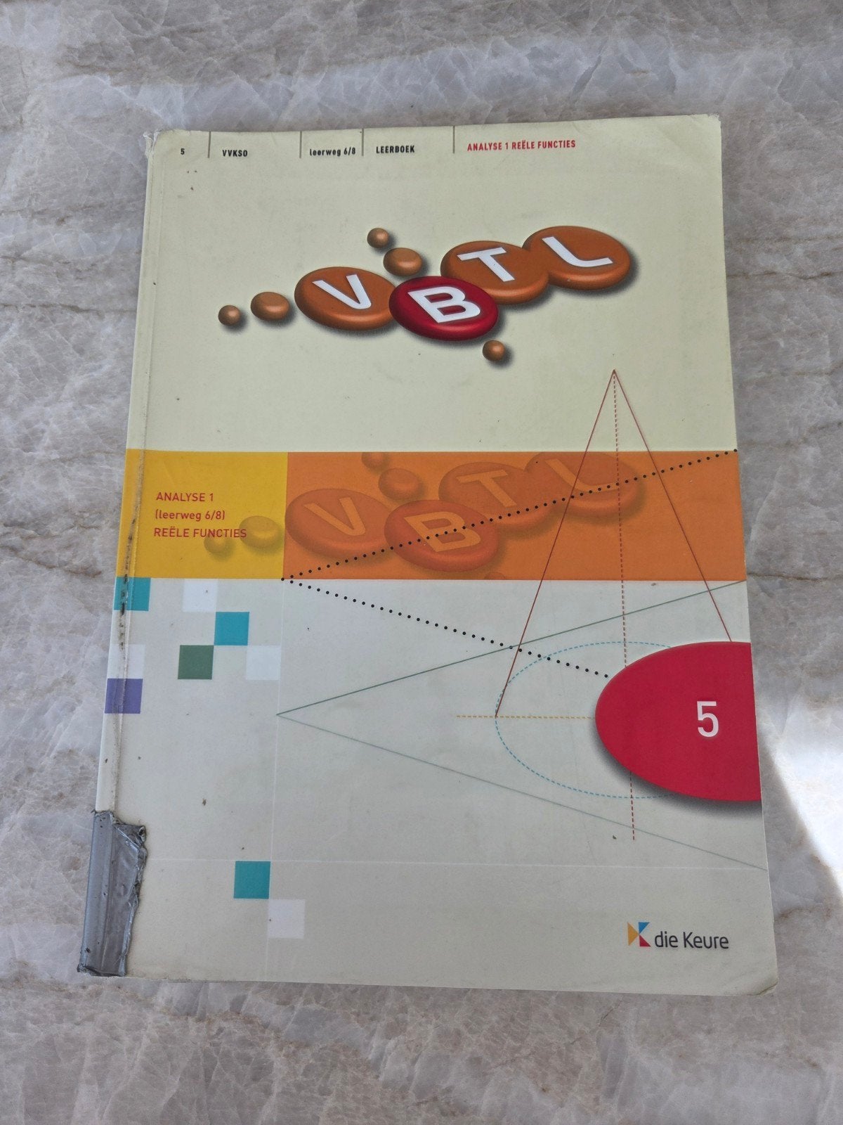 VBTL van basis tot limiet leerweg 6/8 Analyse Reële Functies, Boeken, Ophalen of Verzenden
