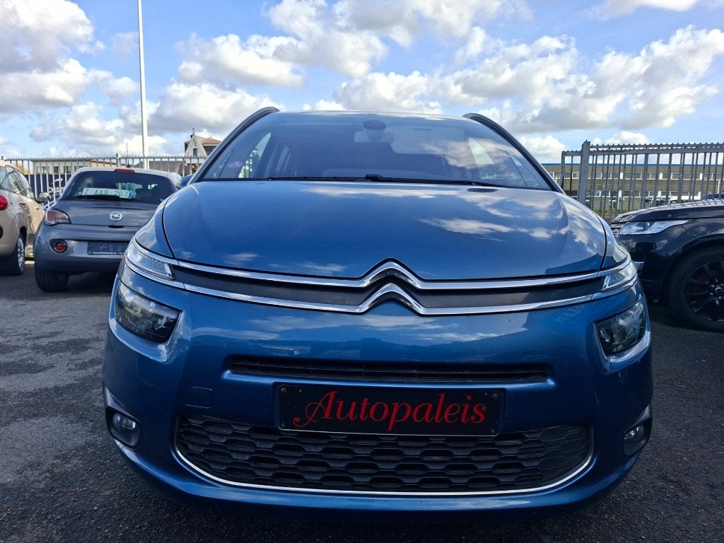 Citroen C4 Picasso 1.6i 7 Plaatsen 7 Place, Voorwielaandrijving, Zwart, 4 cilinders, Blauw