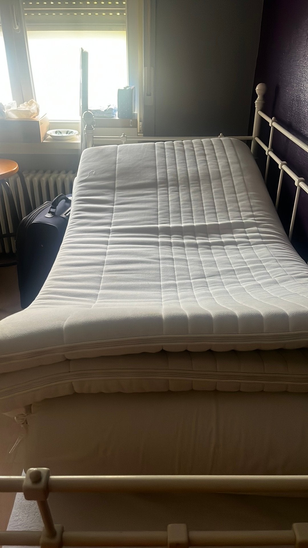 Ikea topper Tussoy. Dekmatras, Ophalen, Gebruikt, Tweepersoons, 180 cm