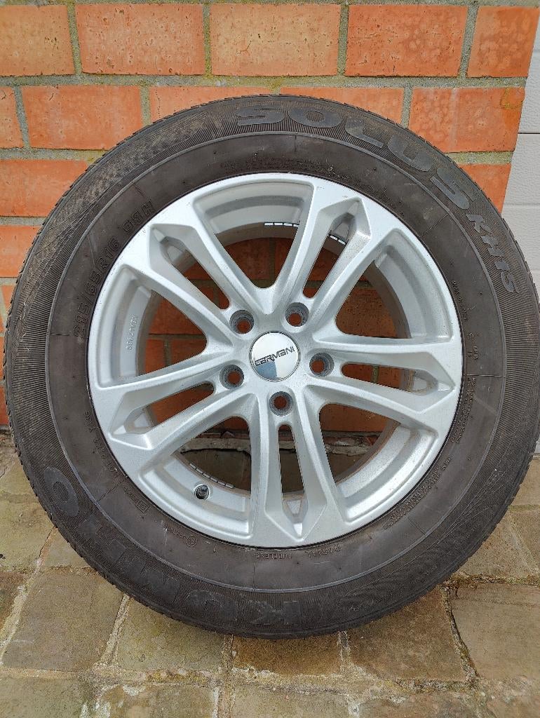 aluminium velg AUDI SEAT SKODA VW GRATIS, Ophalen, Overige, Gebruikt, Banden en Velgen