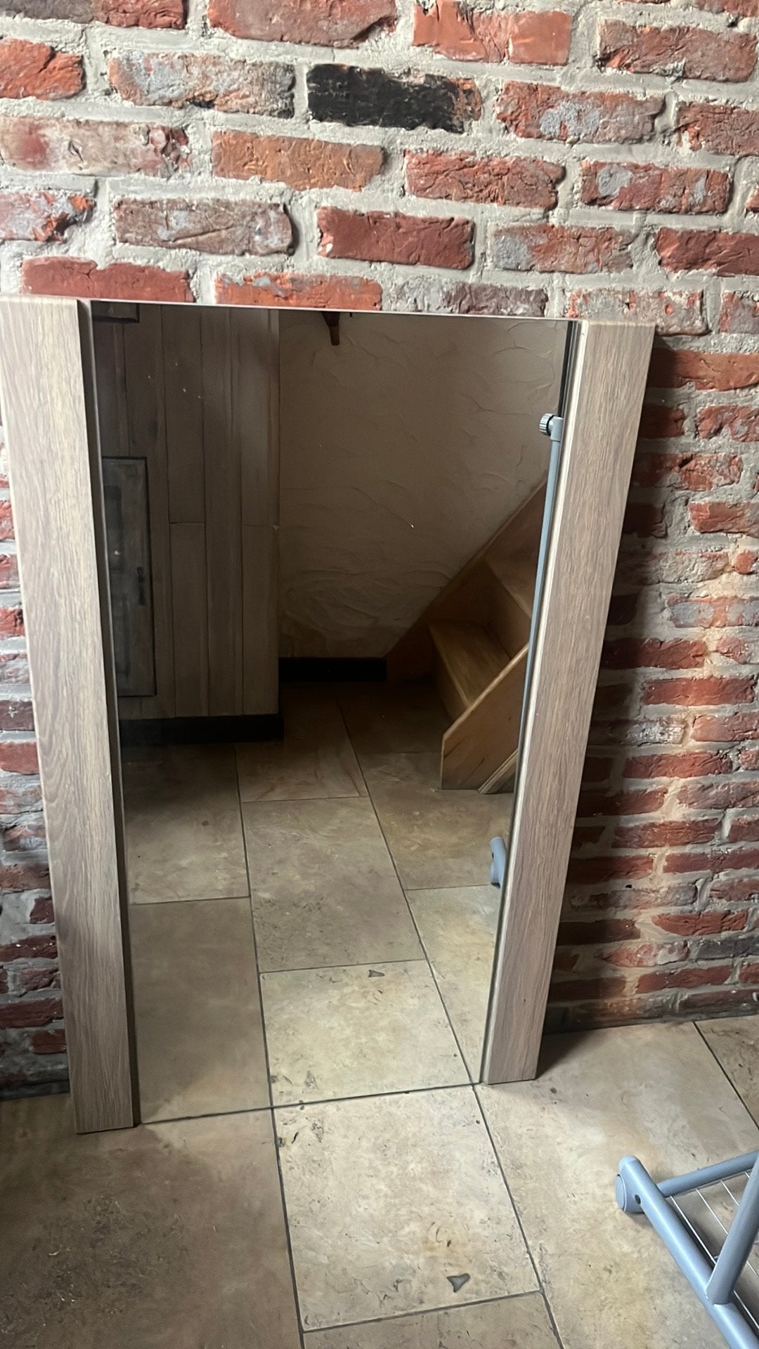 Spiegel, Huis en Inrichting, Ophalen, Gebruikt, 100 tot 125 cm, Minder dan 100 cm