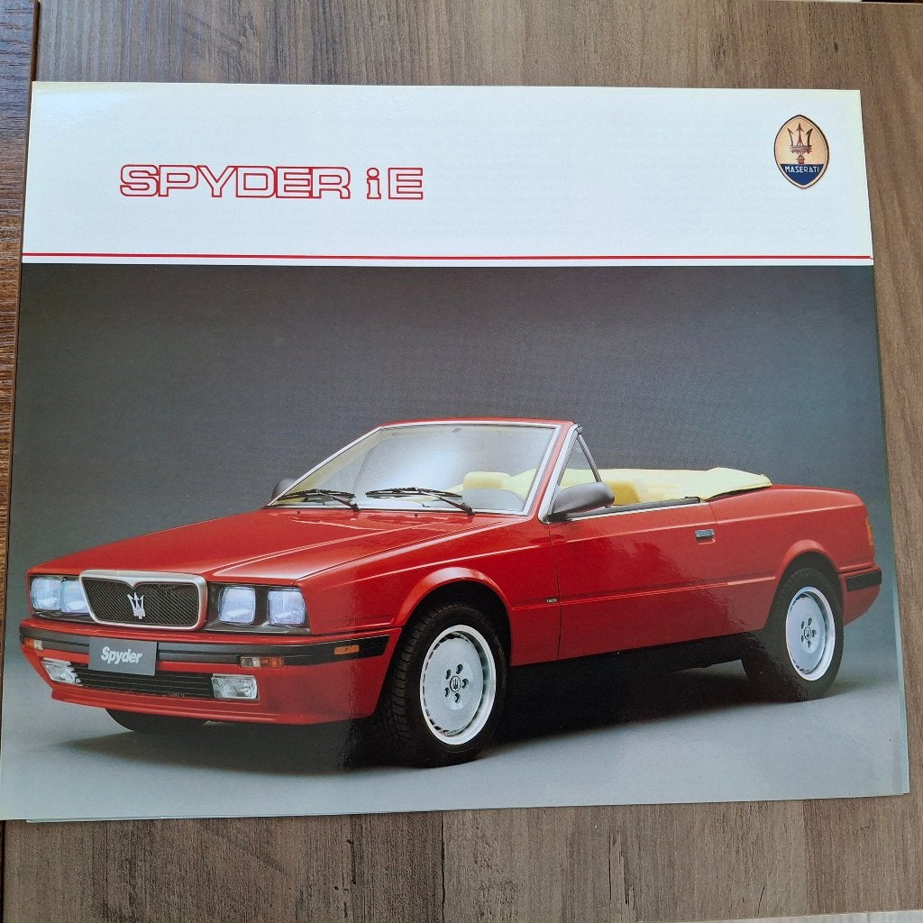 MASERATI  SPYDER  iE, Ophalen of Verzenden, Nieuw, Overige merken