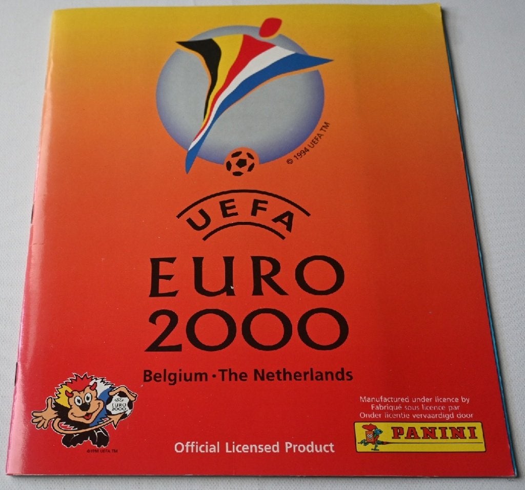 Panini UEFA  Euro 2000 Belgie - Nederland / 358 stickers, Verzenden, Zo goed als nieuw, Poster, Plaatje of Sticker