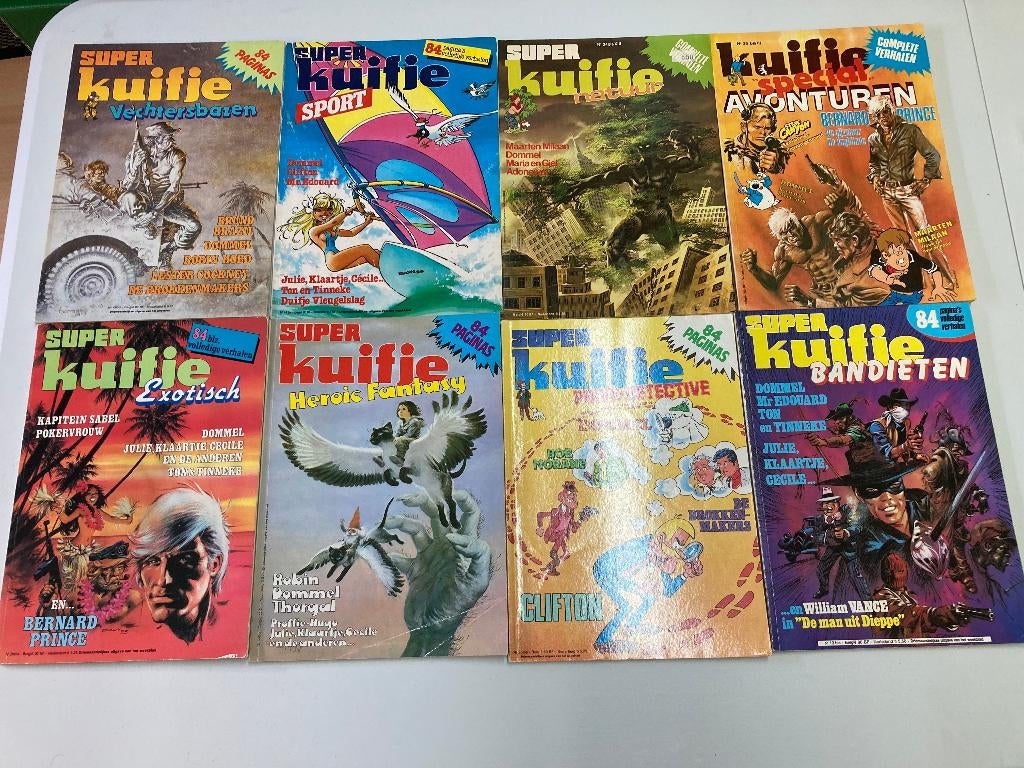 13 nummers van Super Kuifje, Meerdere stripboeken, Ophalen of Verzenden, Gelezen