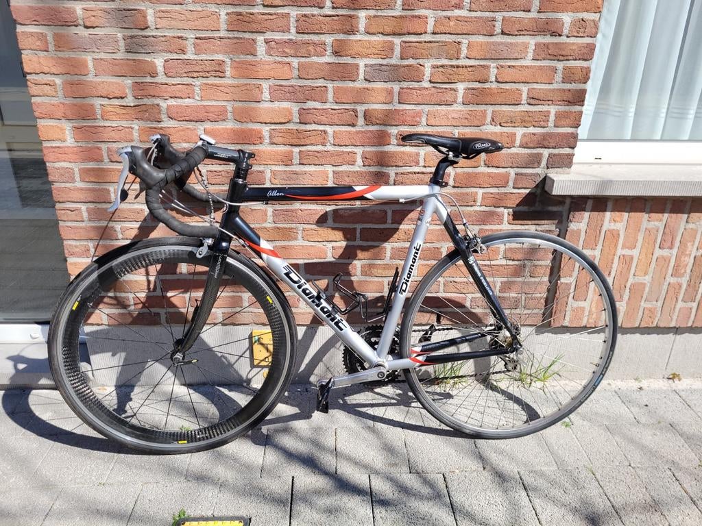 Vélo de route Diamond Album — Roue avant Mavic Cosmic Carbon, Vélos & Vélomoteurs, Enlèvement, Comme neuf, 15 à 20 vitesses, Autres marques