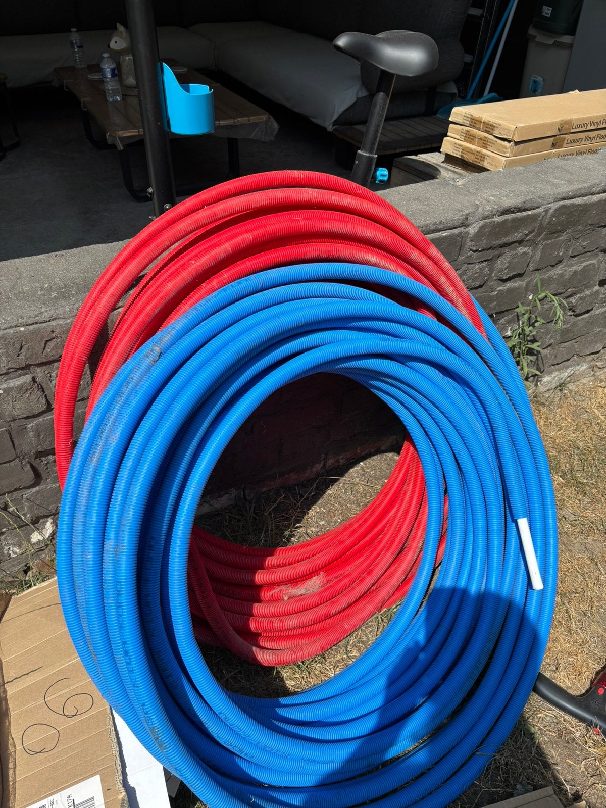 Waterleidingen, Doe-het-zelf en Bouw, Buizen en Afvoer, Ophalen, Zo goed als nieuw