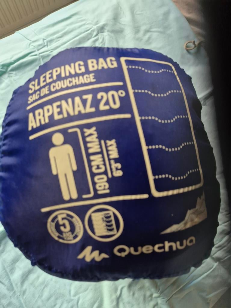 Sac de couchage Decathlon, bleu,, Enlèvement, Neuf