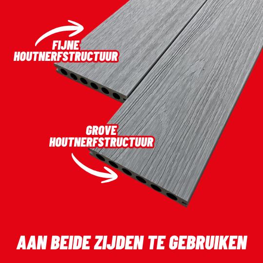 COMPOSIET VLONDERPLANKEN - DUMPPRIJS! €6,95 p/m | OP=OP, Ophalen, Composiet