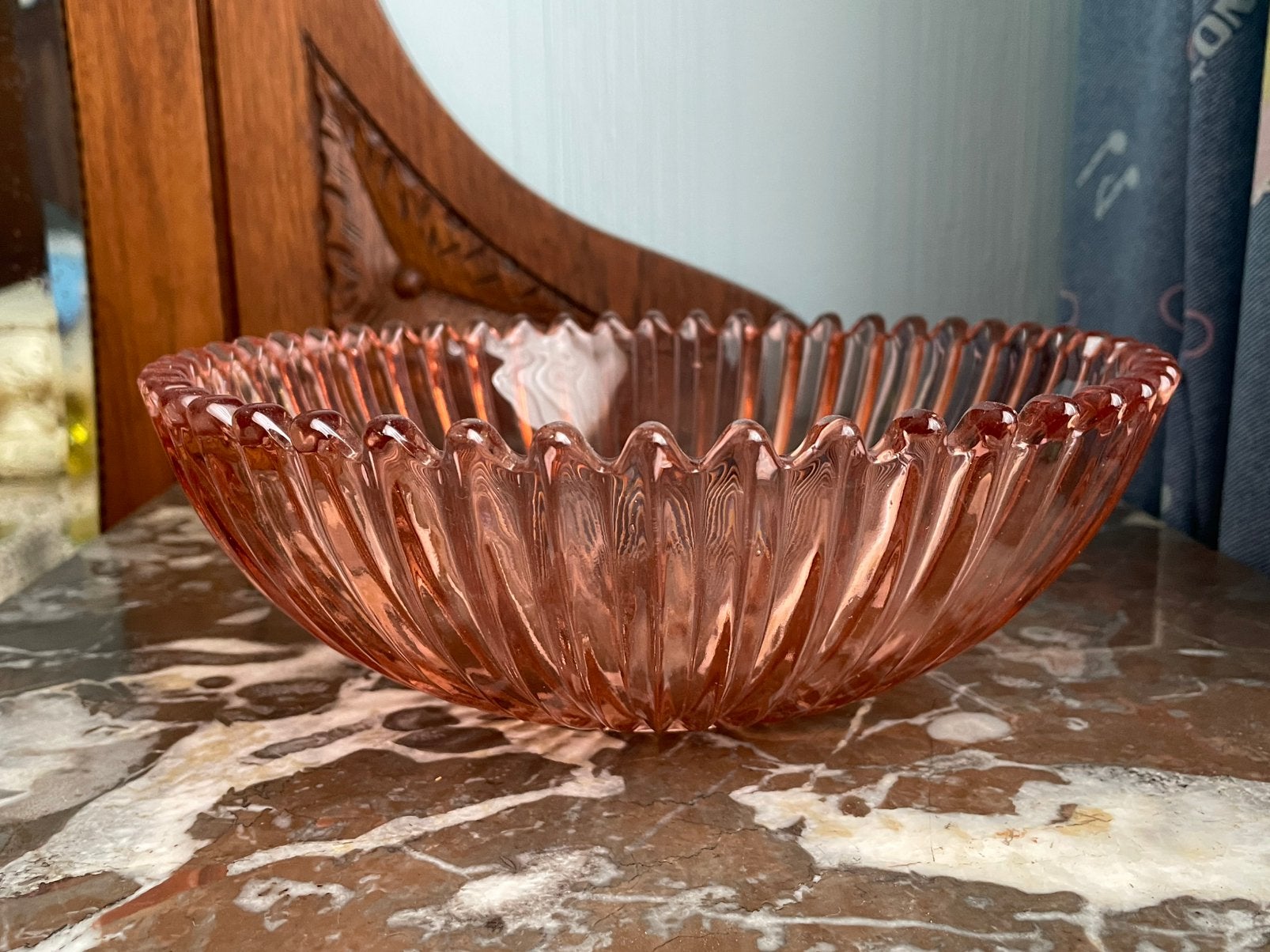schaal in glas, Ophalen, Rond, Glas, Schaal
