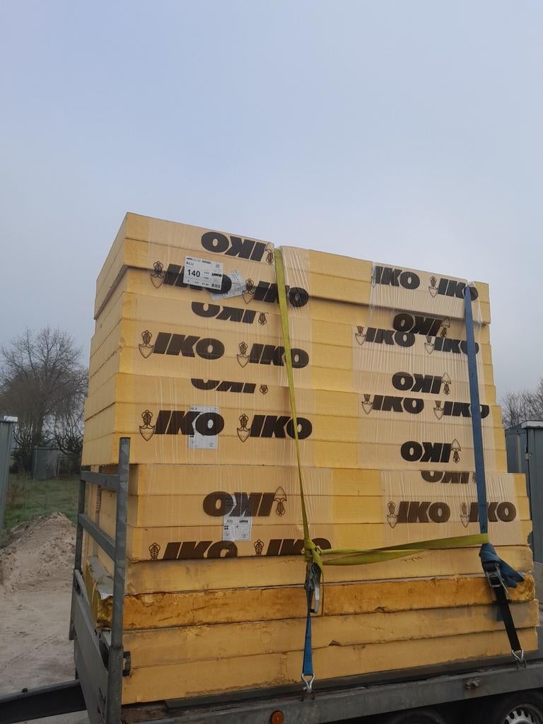 55m2 140mm PIR isolatieplaten 120x240cm, Ophalen