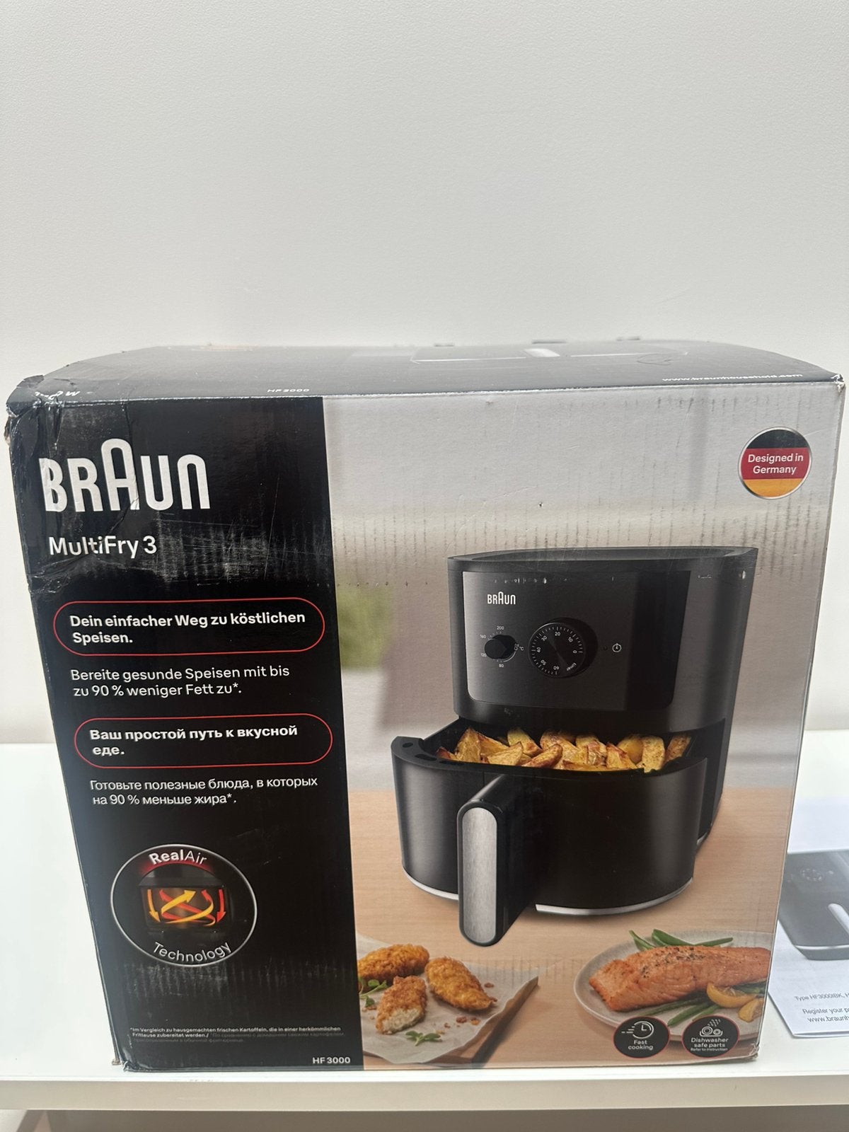 Airfryer braun nieuw, Enlèvement, Neuf, Friteuse à air