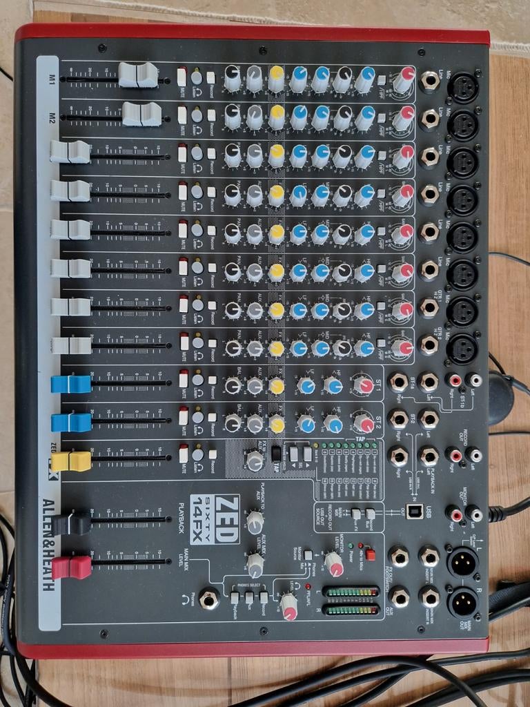 Allen heath zed60 14fx, Musique & Instruments, Tables de mixage, Enlèvement
