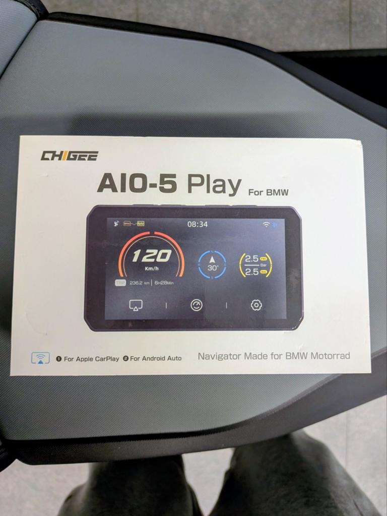 Chigee AIO5 BMW, Motoren, Accessoires | Navigatiesystemen, Zo goed als nieuw, Ophalen of Verzenden