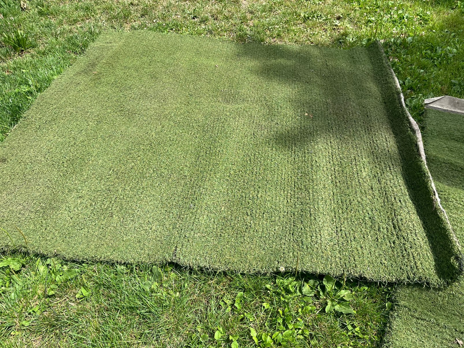 Kunstgras, Tuin en Terras, Ophalen, Zo goed als nieuw, Kunstgras