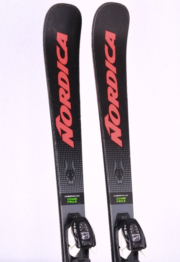 100; 120 cm kinder ski's NORDICA DOBERMANN COMBI PRO S, Gebruikt, Verzenden, 100 tot 140 cm, Carve