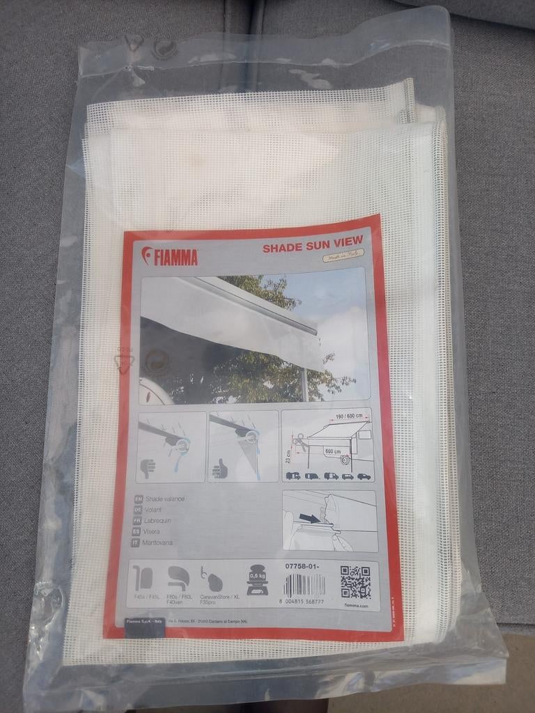 Fiamma shade sun view, Ophalen