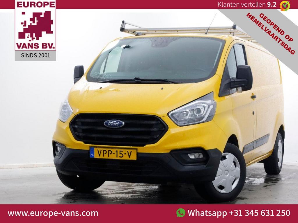 Ford Transit Custom 340 2.0 TDCI 130pk L2H1 Trend Airco/Trek, Auto's, Bestelwagens en Lichte vracht, Overige kleuren, Bedrijf