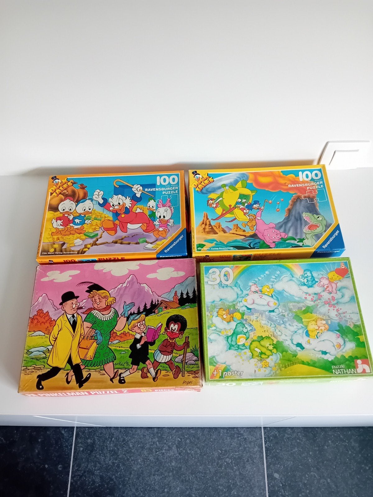 4 puzzels, Ophalen, Gebruikt