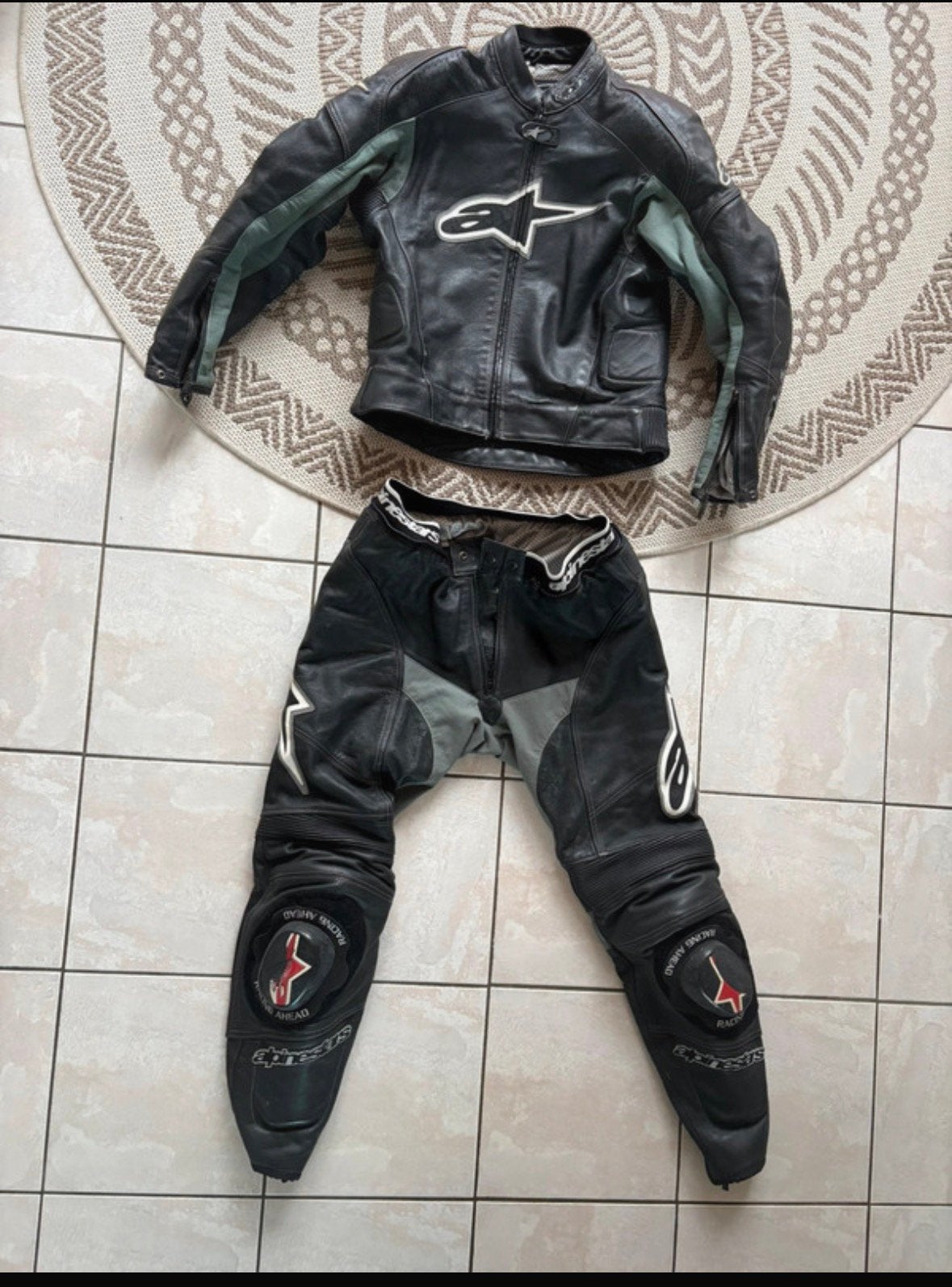 Combi Alpinestars 2 pieces T54, Motos, Enlèvement, Combinaison