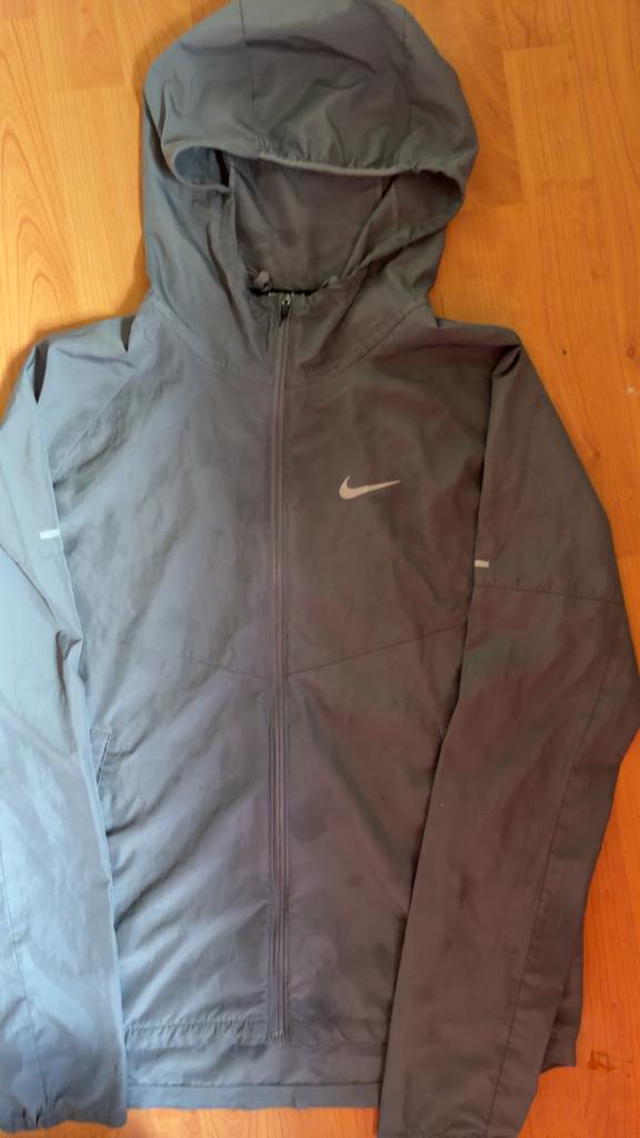 Nike jas, Ophalen, Gedragen, Maat 46 (S) of kleiner, Grijs