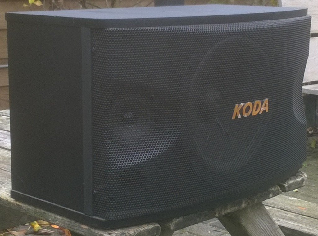Luidsprekers 8 inch 200 Watt, Koda 725B, 2 stuks, Autres marques, Enlèvement ou Envoi, Reconditionné, Bass-reflex