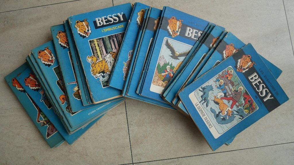 BD anciens Bessy, Livres, BD, Plusieurs BD, Enlèvement ou Envoi, Utilisé, Willy Vandersteen