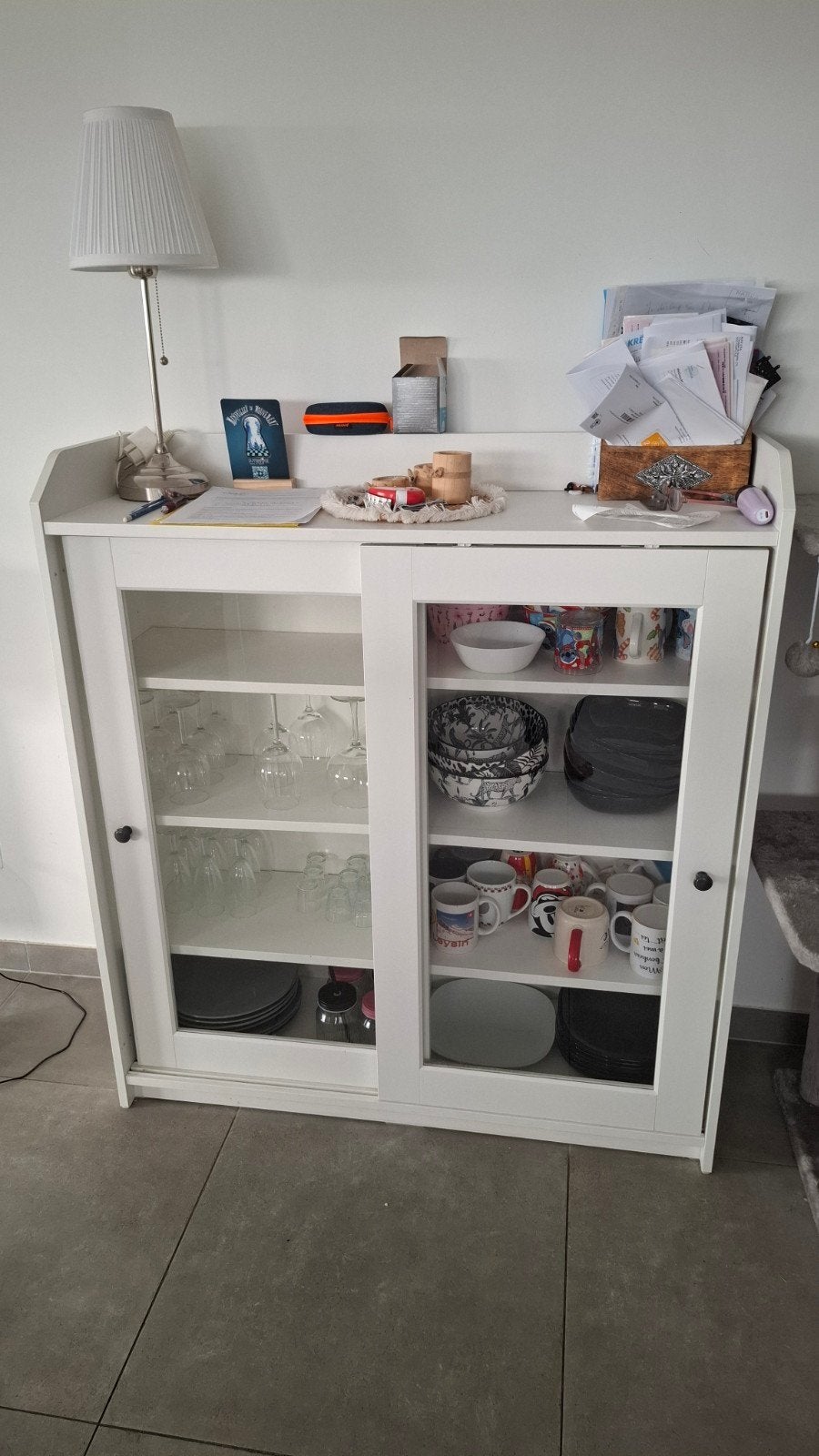 vitrine blanche ikea, Enlèvement