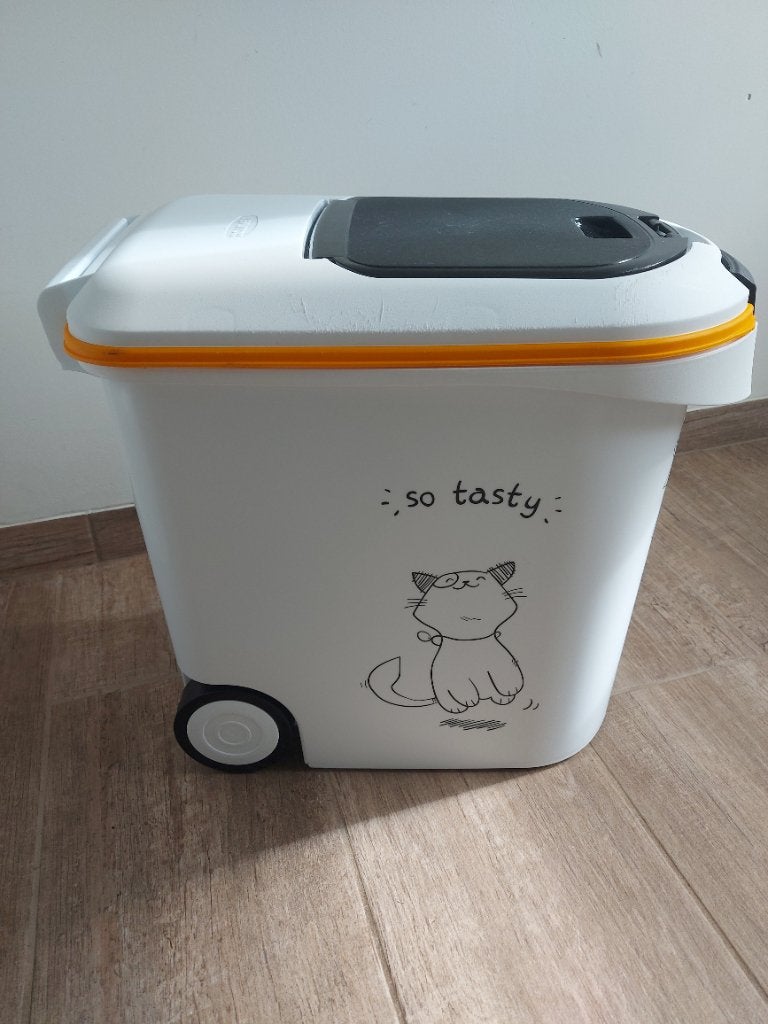 Récipient alimentaire, Enlèvement, Chat