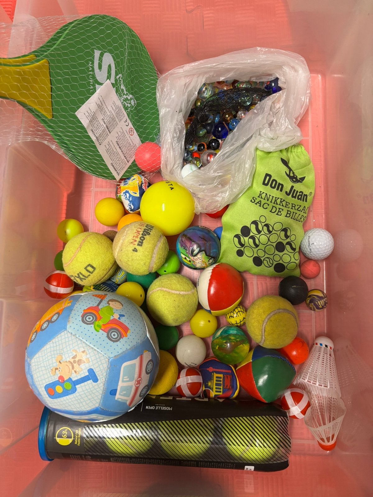 Lot verschillende ballen, Ophalen of Verzenden, Zo goed als nieuw